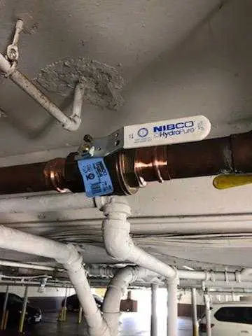 Copper pipe repair and valve work for Backflow Testing in Erie