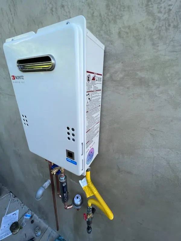 Tankless water heater installation for Erie homes